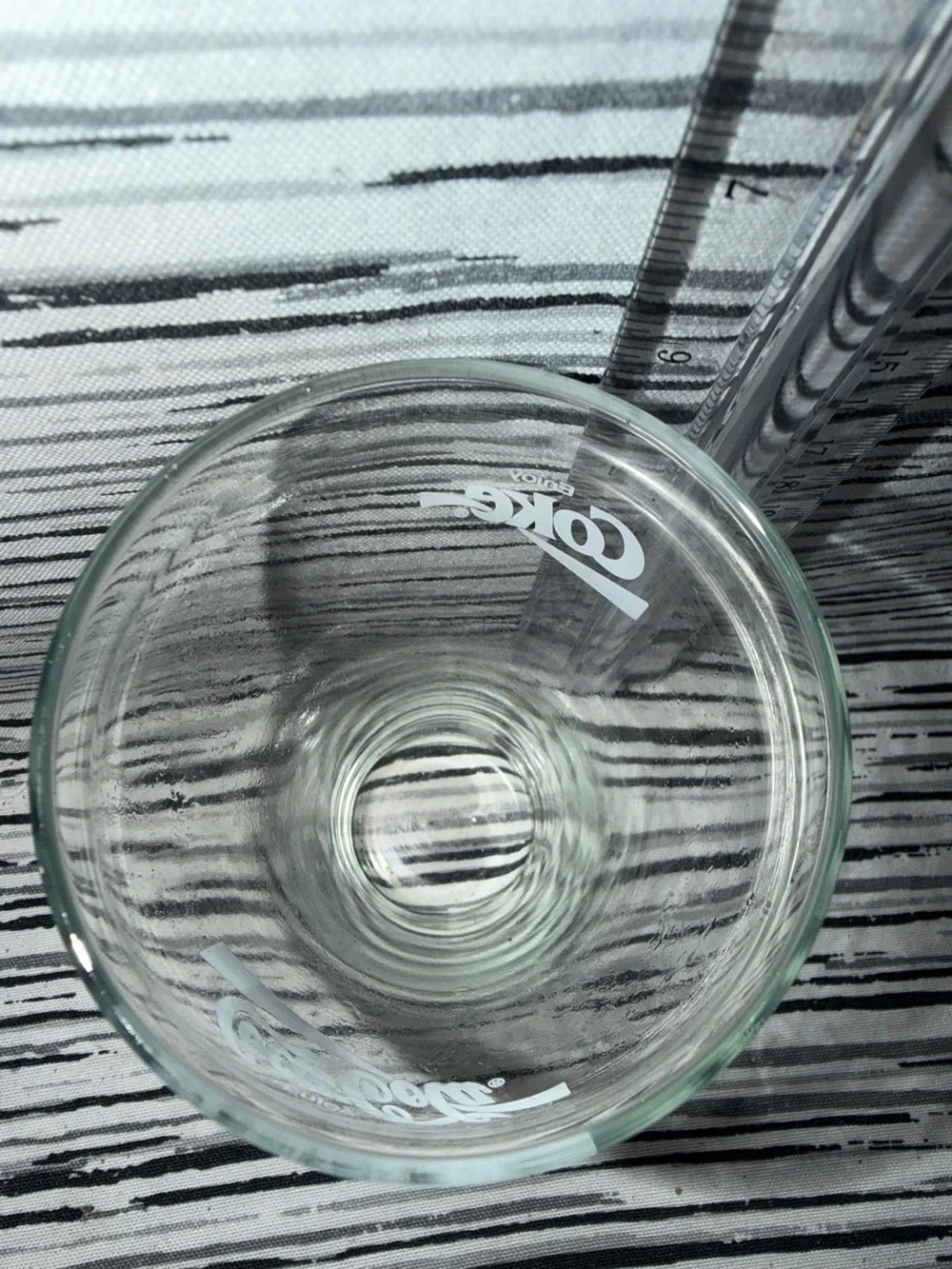 Vintage Classic Coca-Cola Coke “Libby” Glass - Clear, 6” Tall, Collectible Glass